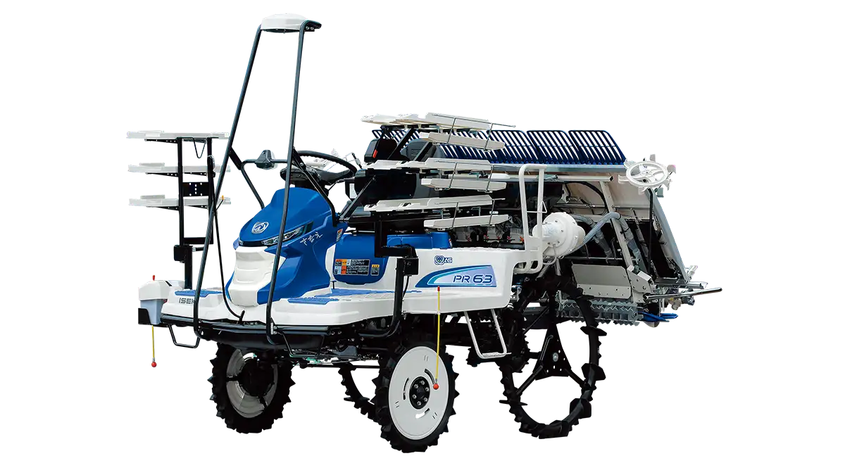 生産コスト低減の新機能 中堅農家向け乗用田植え機「さなえ」の「PR3