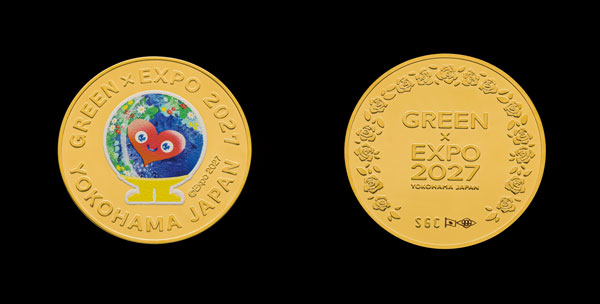 GREEN×EXPO 2027」公式ライセンス 純金製記念メダルを販売開始 | JAcom