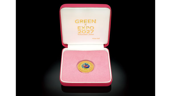 GREEN×EXPO 2027」公式ライセンス 純金製記念メダルを販売開始 | JAcom