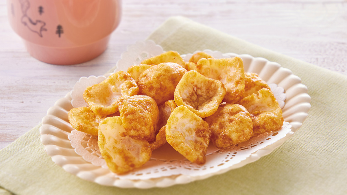 国産もち米100％の揚げ餅おかき「自然派Styleおこめのふわぽん」新登場　コープ自然派