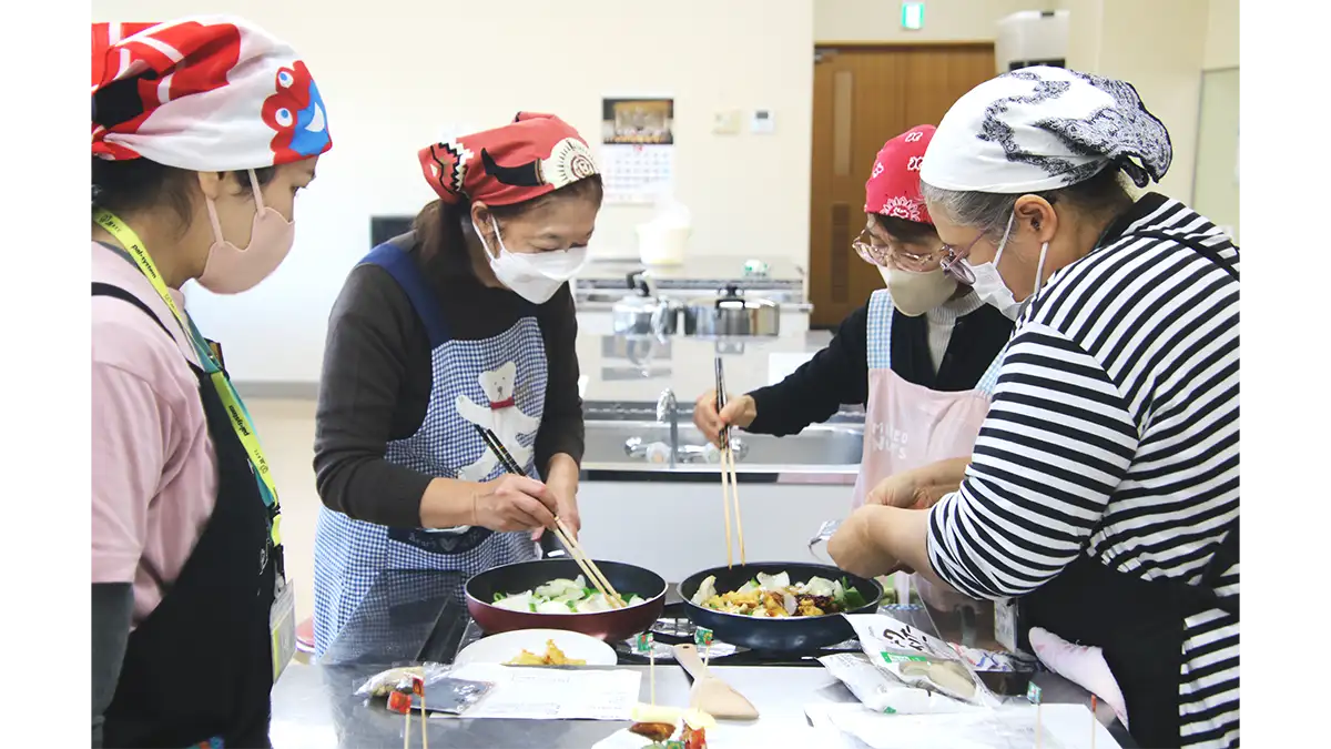 酷暑乗り切る時短ごはん　諏訪市と南アルプス市で調理と試食交流　パルシステム山梨 長野