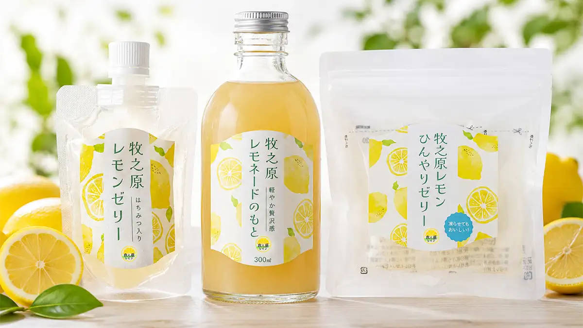 静岡県牧之原市の耕作放棄茶園から生まれた「牧之原レモン」加工品3