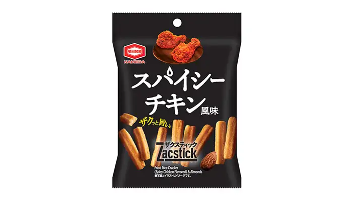 夏限定のスティックおつまみ「ザクスティック スパイシーチキン風味