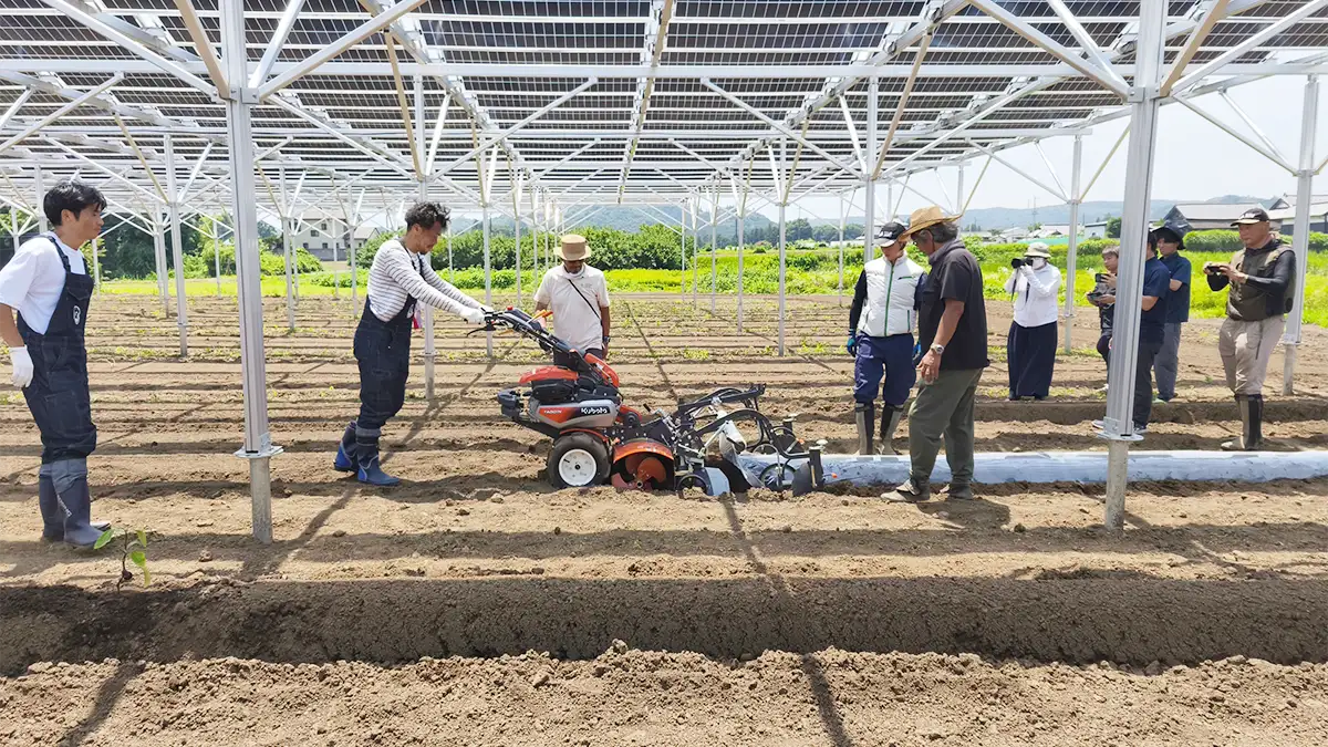 【ＪＡグループ茨城の挑戦】 電気も野菜も地産地消　ＪＡが支える水戸ホーリーホックのソーラーシェアリング