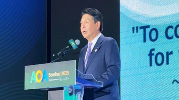 国際協同組合年に韓国ソウルで「ＡＯＡセミナー」　村山理事長・ＡＯＡ会長があいさつ　ＪＡ共済連
