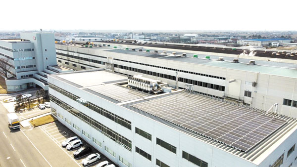 亀田製菓とSustech　PPAによる屋根上太陽光発電を開始