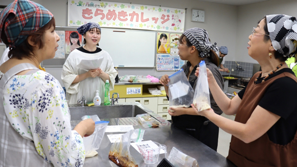第2回きらめきカレッジ　梅酒作りと自分の腸について学ぶ　ＪＡ鶴岡