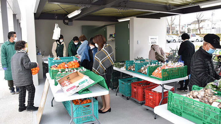 相模原協同病院の敷地内に直売オープン　ＪＡ相模原市