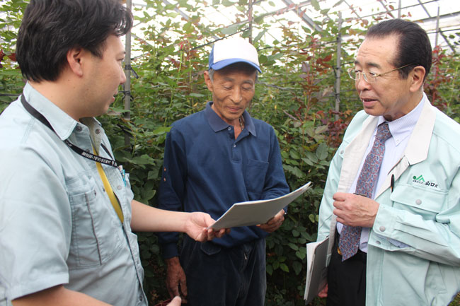 山口 政雄　ＪＡはだの代表理事組合長　教育で実現 組合員参加の運営