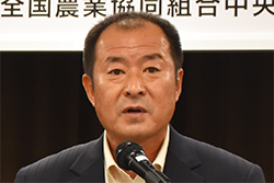 【第5回 営農・経済フォーラム・3】＜実践報告＞ＪＡ庄内みどり・渋谷佐一常務、佐藤弘毅経済部次長「再生産できる農業、未来へ続く農業へ」