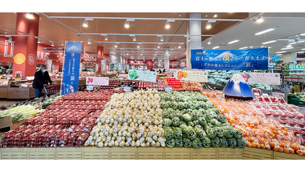 静岡県農産物ファン拡大とブランド定着へ「頂フェア」首都圏のヤオコーで開催