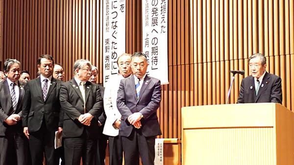 米など「重要5品目」守り抜く　トランプ関税交渉で森山自民幹事長　茨城で表明
