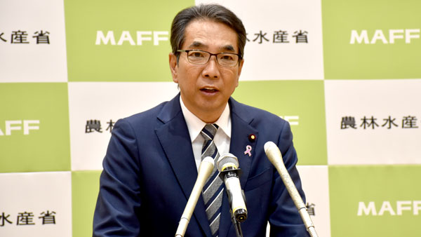 江藤農相が辞任　「国民の思い十分にくみ取れなかった」　農業改革　道半ばに無念さも