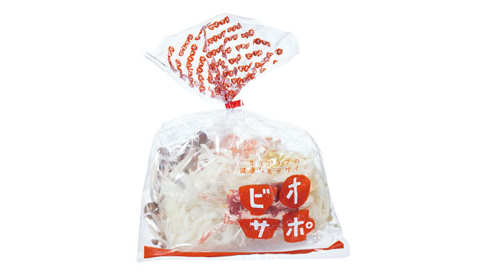 ミールキットの外袋　再生プラスチック30％配合に切替え　生活クラブ