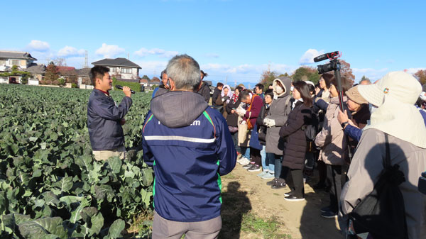 消費者目線で栽培から出荷を確認　微生物農法実践産地「沃土会」パルシステム埼玉