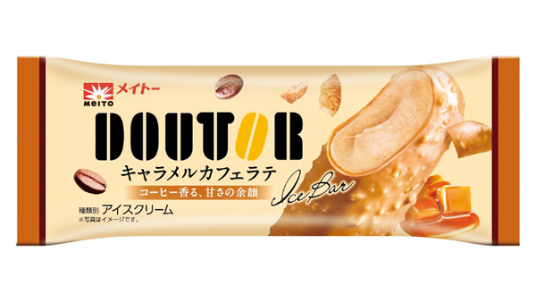 ドトールコーヒー監修アイスバー「ドトール キャラメルカフェラテ」新発売　協同乳業
