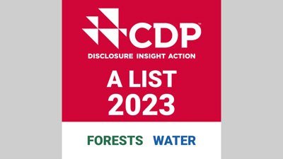 2023年度CDP「気候変動」「水セキュリティ」でAリスト企業に選定　明治