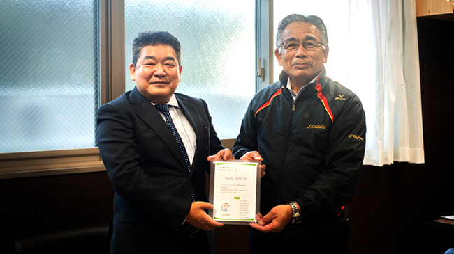 7月豪雨災害支援募金の一部を熊本県の産直産地に贈呈　コープデリ