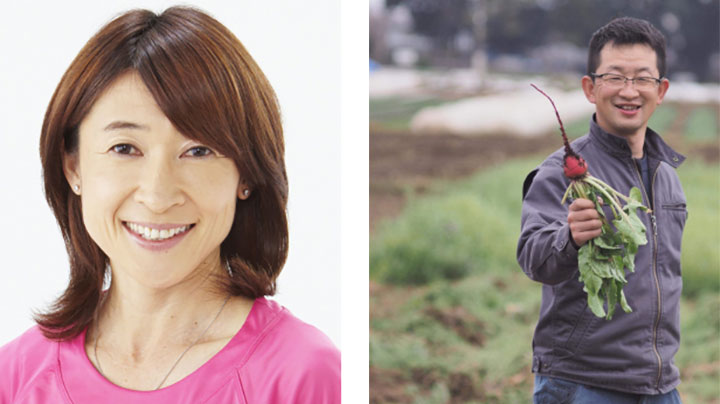 谷川真理がカラフル野菜の小山農園と応援アンバサダー契約を締結