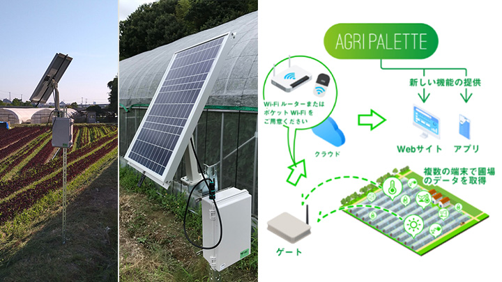 農業IoT用ソーラー型ゲートウェイ「Agri Palette NEXT」販売開始　Momo