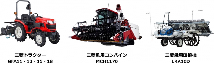 3機種6型式を新発売 2024年下期 三菱マヒンドラ農機 | JAcom 農業協同
