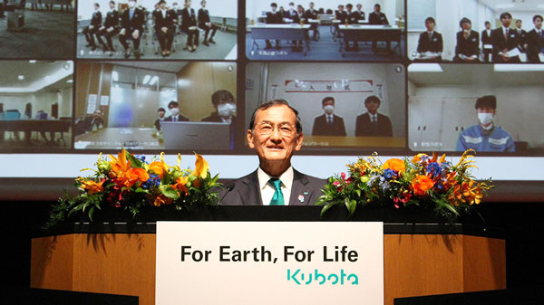 2025年クボタグループ入社式を開催