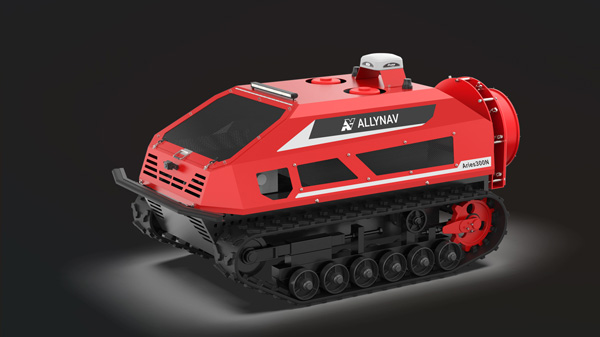 果樹園向け自律散布ロボット「Aries300N」日本市場で本格展開　ALLYNAV