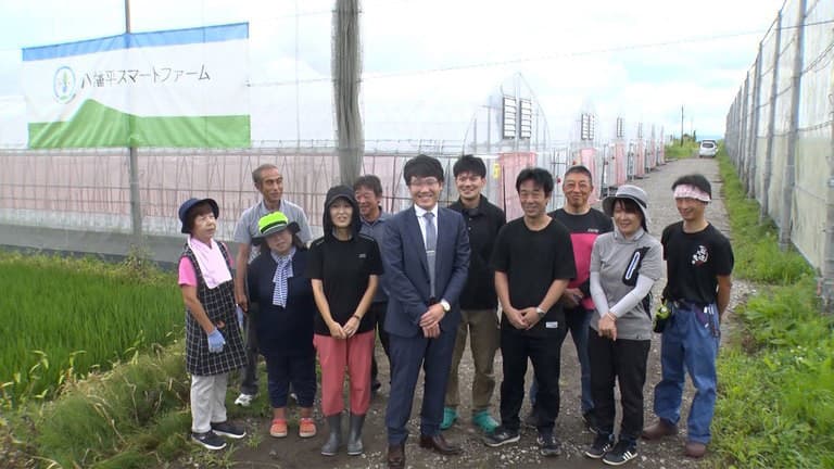 NHK海外放送の日本のイノベーター発掘番組で八幡平スマートファームを紹介