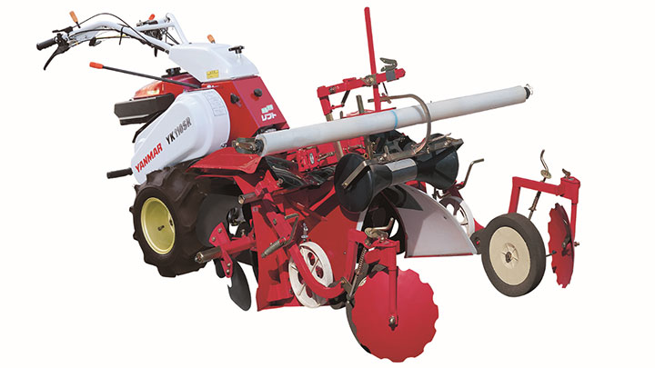 操作性が向上　うね立て専用機「YK110SR」をマイナーチェンジ　ヤンマー