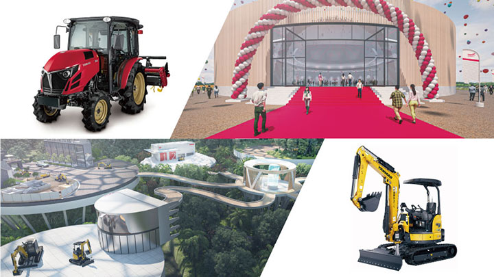 バーチャル空間を活用し農機・建機を展示「オンラインEXPO2021」開催　ヤンマー