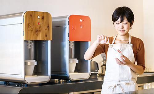 素材を味わうアイスクリームブレンダー発売 岡山の老舗農業機械