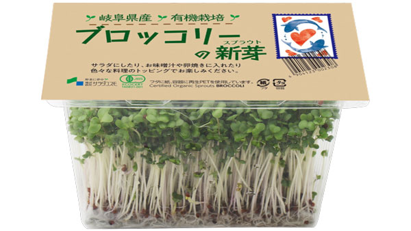 「有機スプラウト」環境にも人にも優しくリニューアル　サラダコスモ