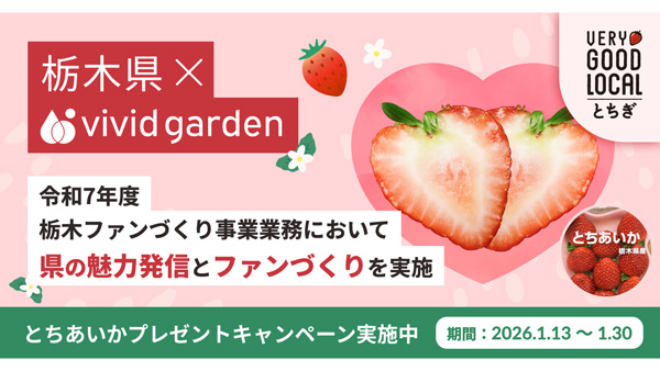 栃木県産いちご「とちあいか」プレゼントキャンペーン実施　食べチョク